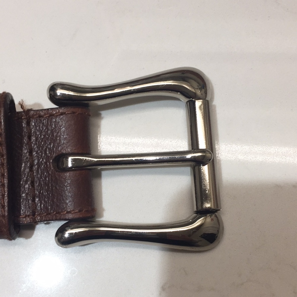 Heavy embossed All Leather Belt - Picture 7 of 7